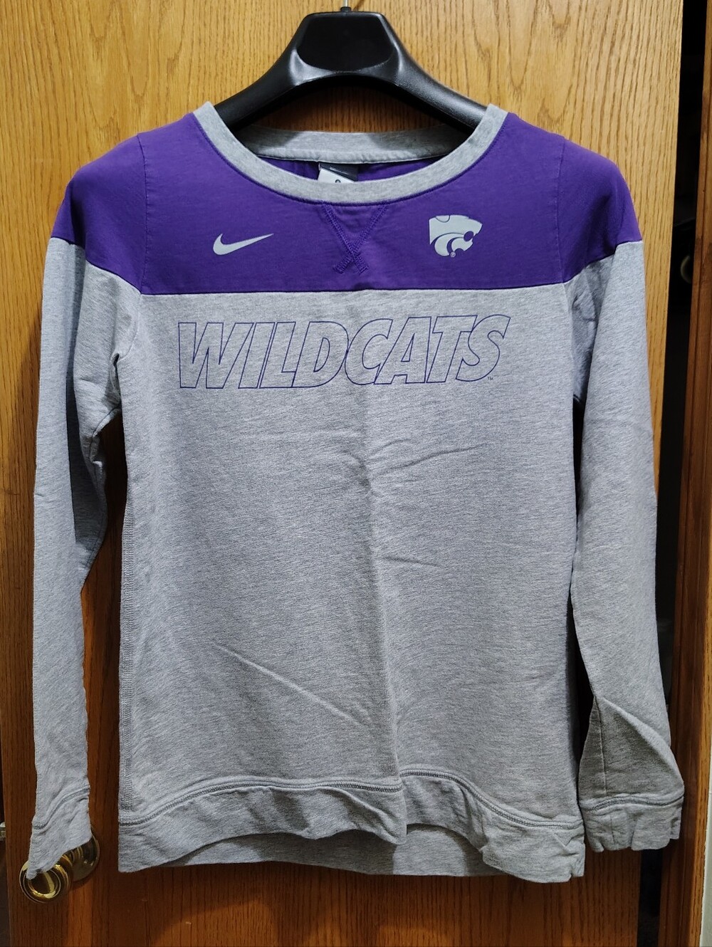 Nike Wildcats Crewneck Sweatshirt - Gray & Purple